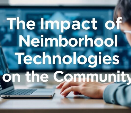 L’Impact des Technologies de Quartier sur la Communauté The Impact of Neighborhood Technologies on the Community