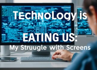 La Technologie Nous Dévorent : Mon Combat avec les Écrans Technology Is Eating Us: My Struggle with Screens