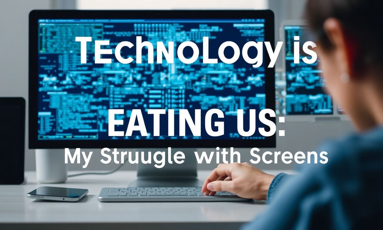 La Technologie Nous Dévorent : Mon Combat avec les Écrans