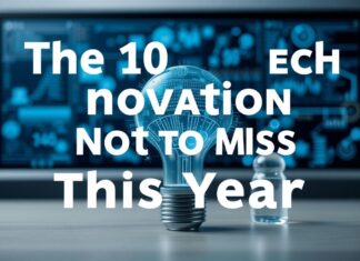 Les 10 Innovations Tech à Ne Pas Manquer Cette Année The 10 Tech Innovations Not to Miss This Year